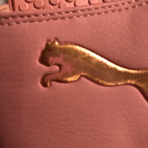 Puma Pink and Rose Gold Slides - Picture 7 of 7